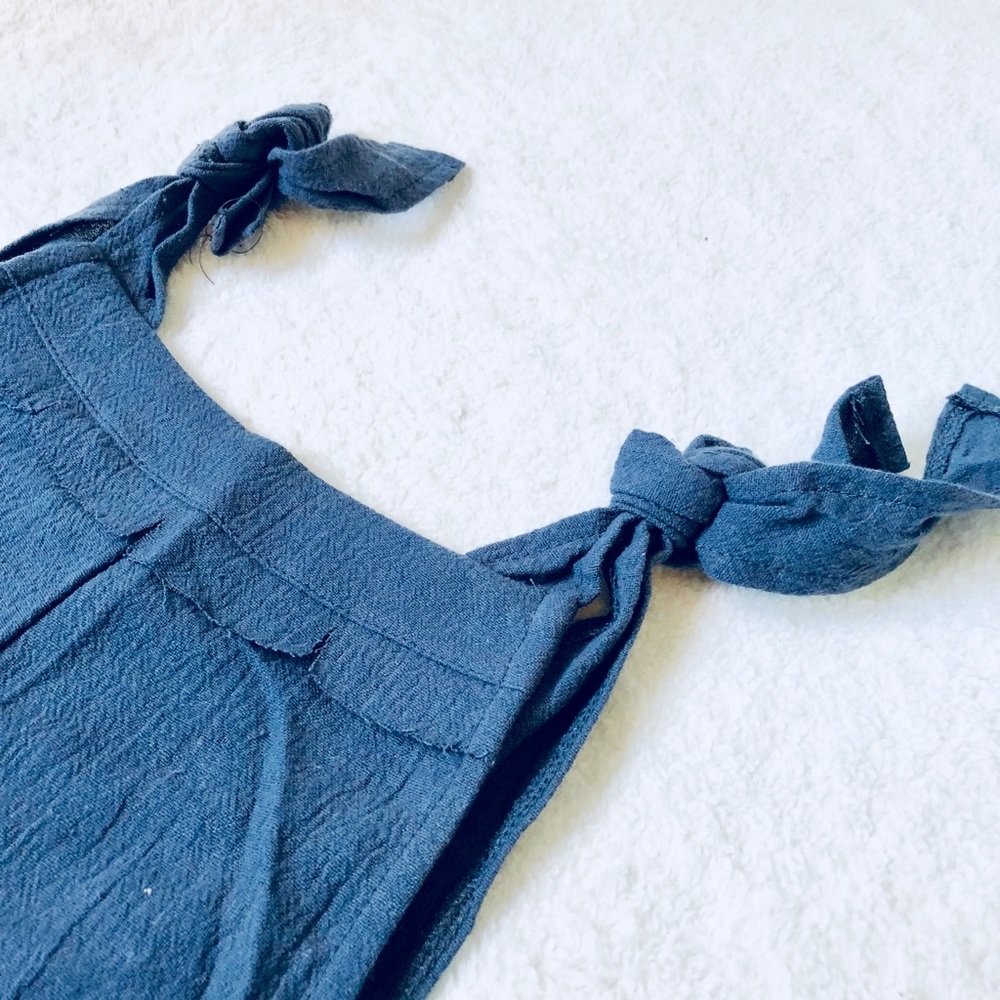 Navy Romper